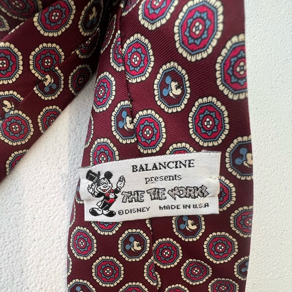 BALANCINE presents Mickey Mouse Tie THE TIE WORKS O DISNEY SIZE  53.5” - Picture 5 of 6